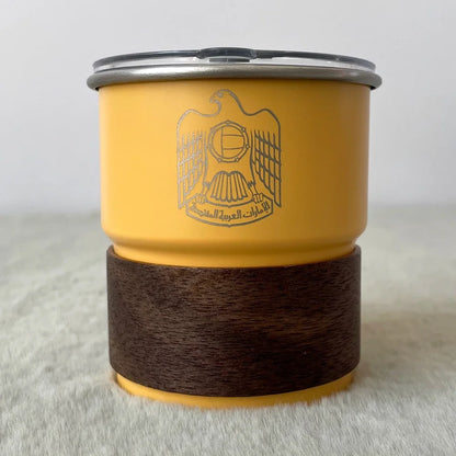 United Arab Emirates Emblem Logo 300ML Coffee Cup Outdoor Camping Stainless Steel Cups Restaurant Mug Wholesale