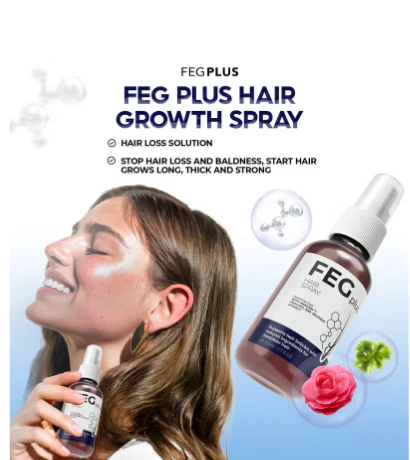 FEG Plus Hair Growth Spray – (For Men and Women)